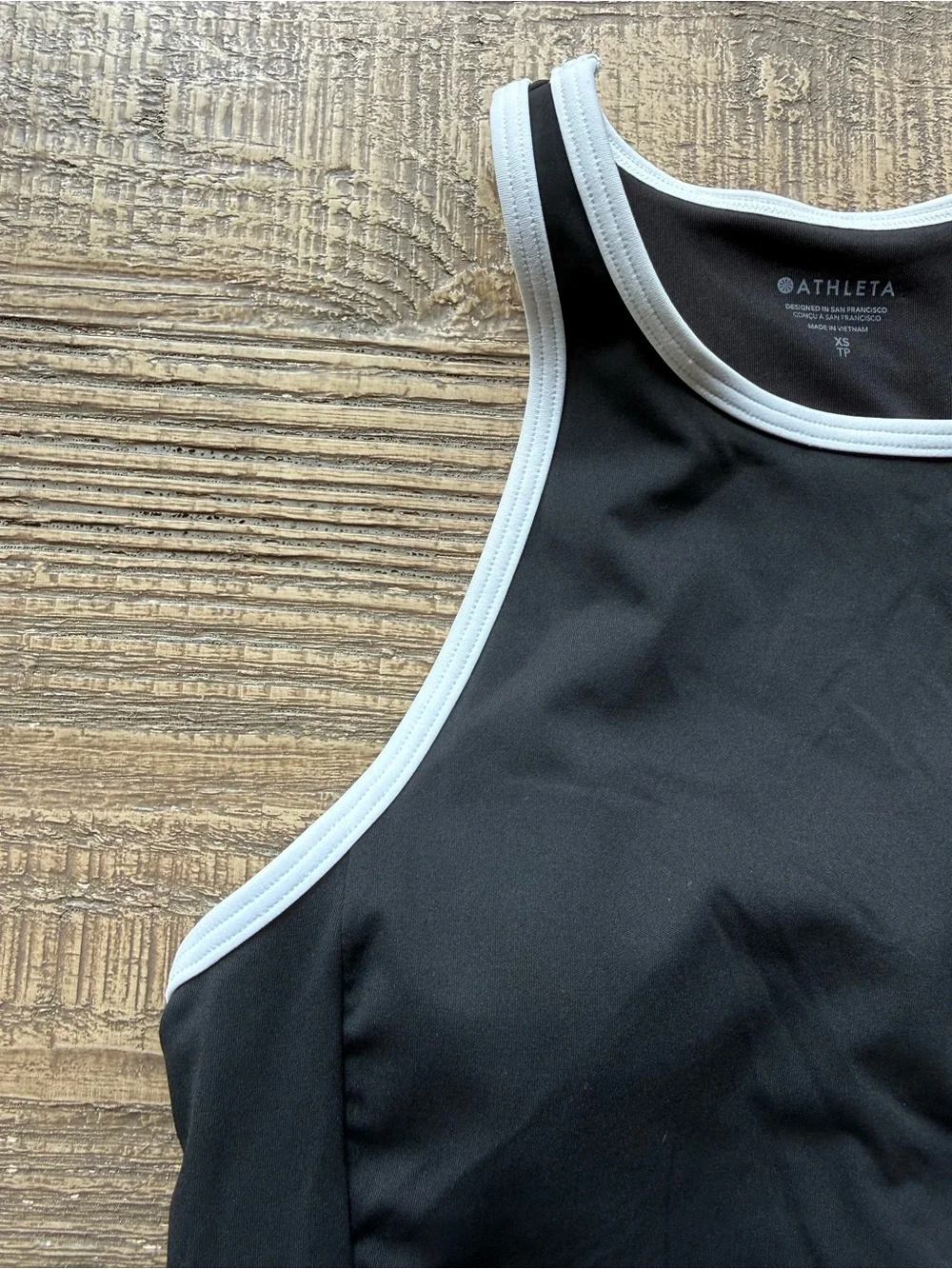 Athleta Seabreeze Crop Bikini Top Size XS